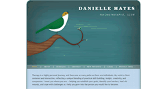 Desktop Screenshot of daniellehayes.net