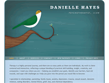 Tablet Screenshot of daniellehayes.net
